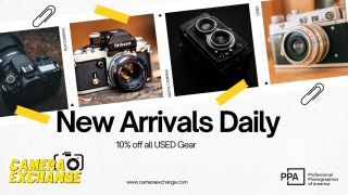 New Member Discount: 10% Off Quality Used Camera Equipment from Camera Exchange