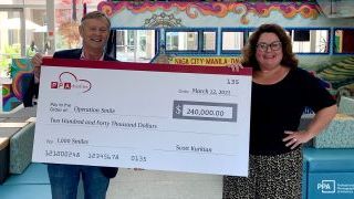 PPA President Presents Donations to Operation Smile, Flashes of Hope 