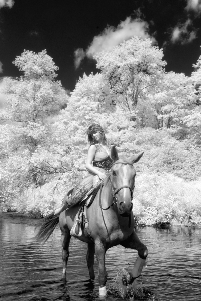 infrared wedding photography