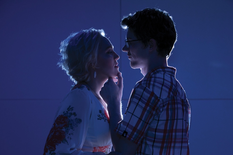 6) Adding a gel and a low-powered and gridded speedlight about 6 feet behind the couple is a nighttime trick you’ll want to master.