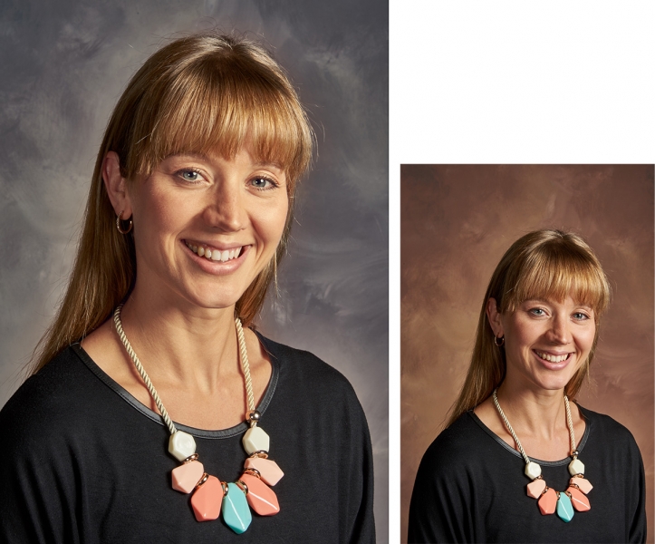The original capture is on the right, and the final cropped output is on the left. 