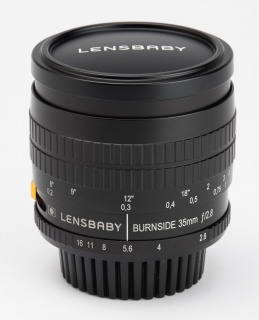 Review: Petzval-style optical design in the Lensbaby Burnside 35