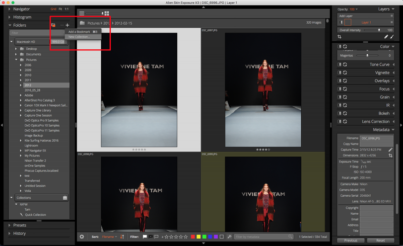 Creating Collections and Quick Collections is drag-and-drop simple.