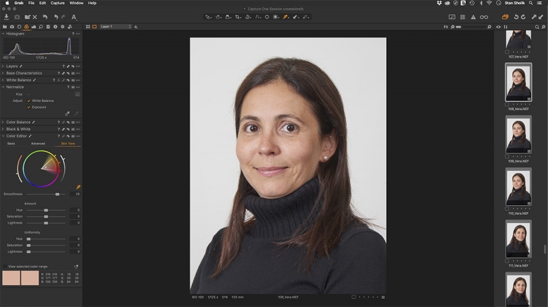 I achieved the smoothing I wanted then copied and pasted the changes, along with the luma mask, into others without worrying about differences in composition