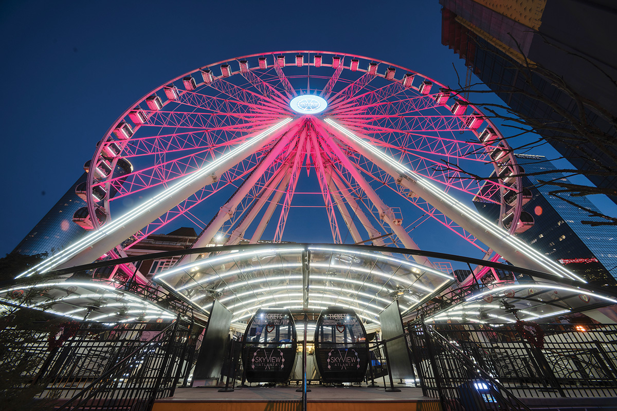 This nighttime exposure was made at f/5.6 for 1.6 seconds, ISO 64.