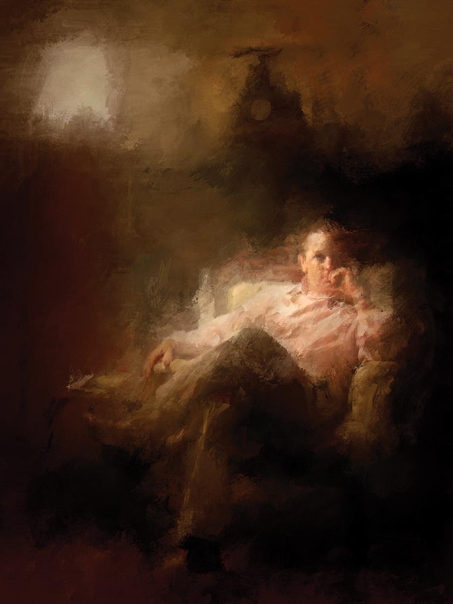 self-portrait of photographer Larry Lourcey